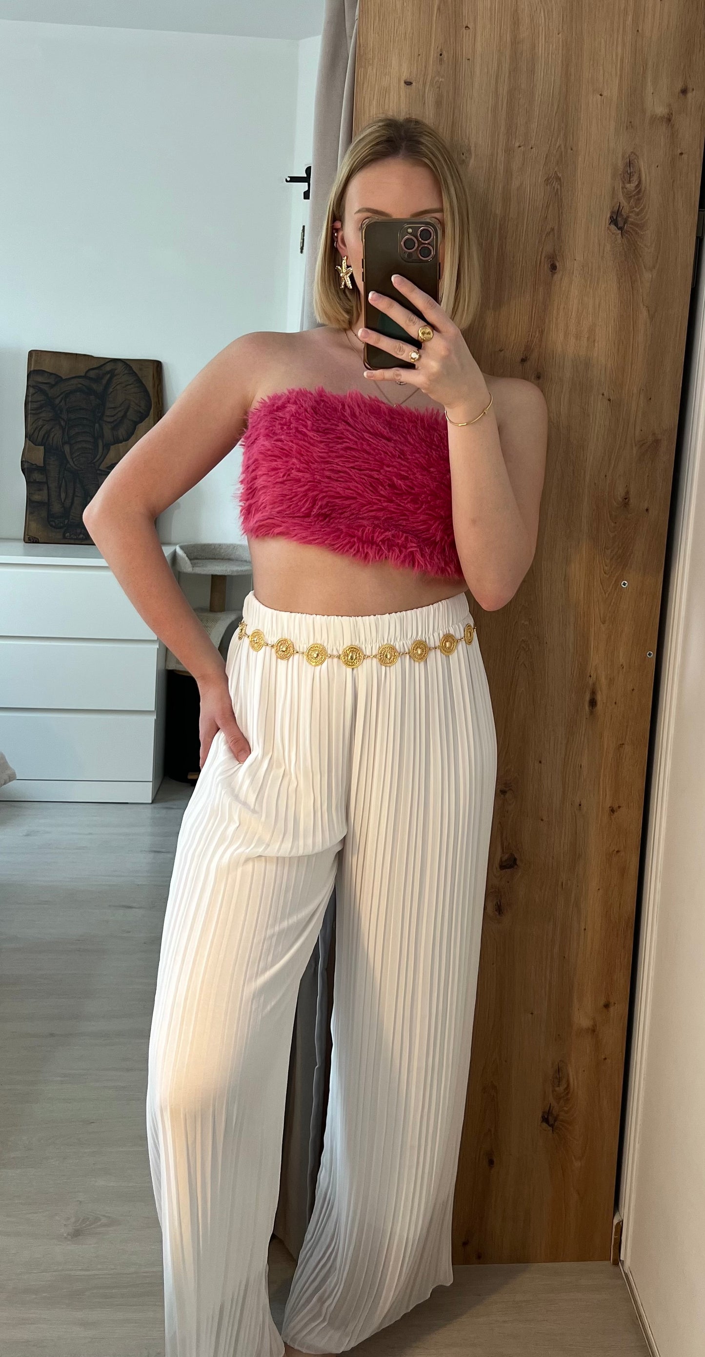 PANTALON CALLIE BLANC