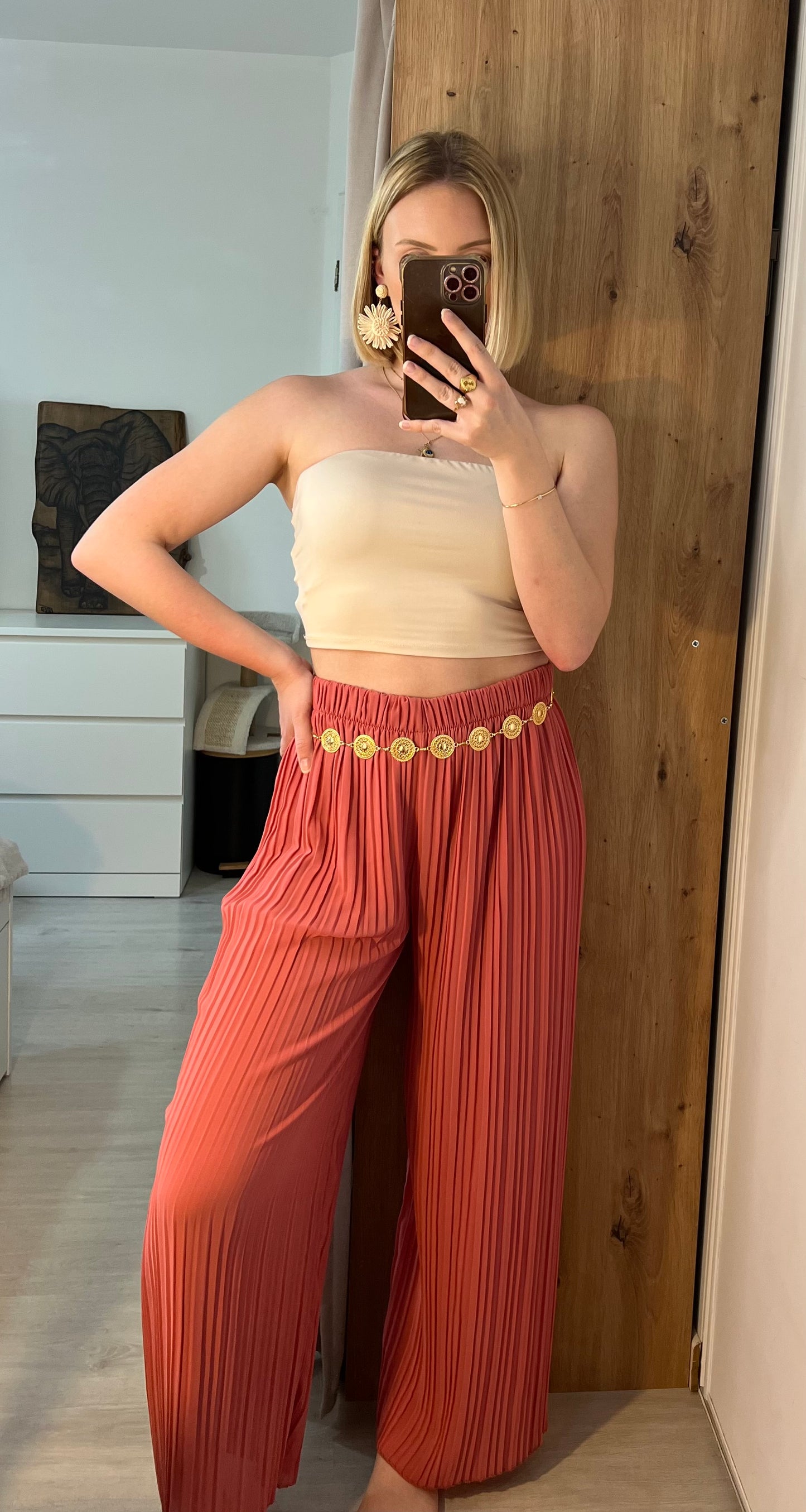 PANTALON CALLIE TERRACOTA