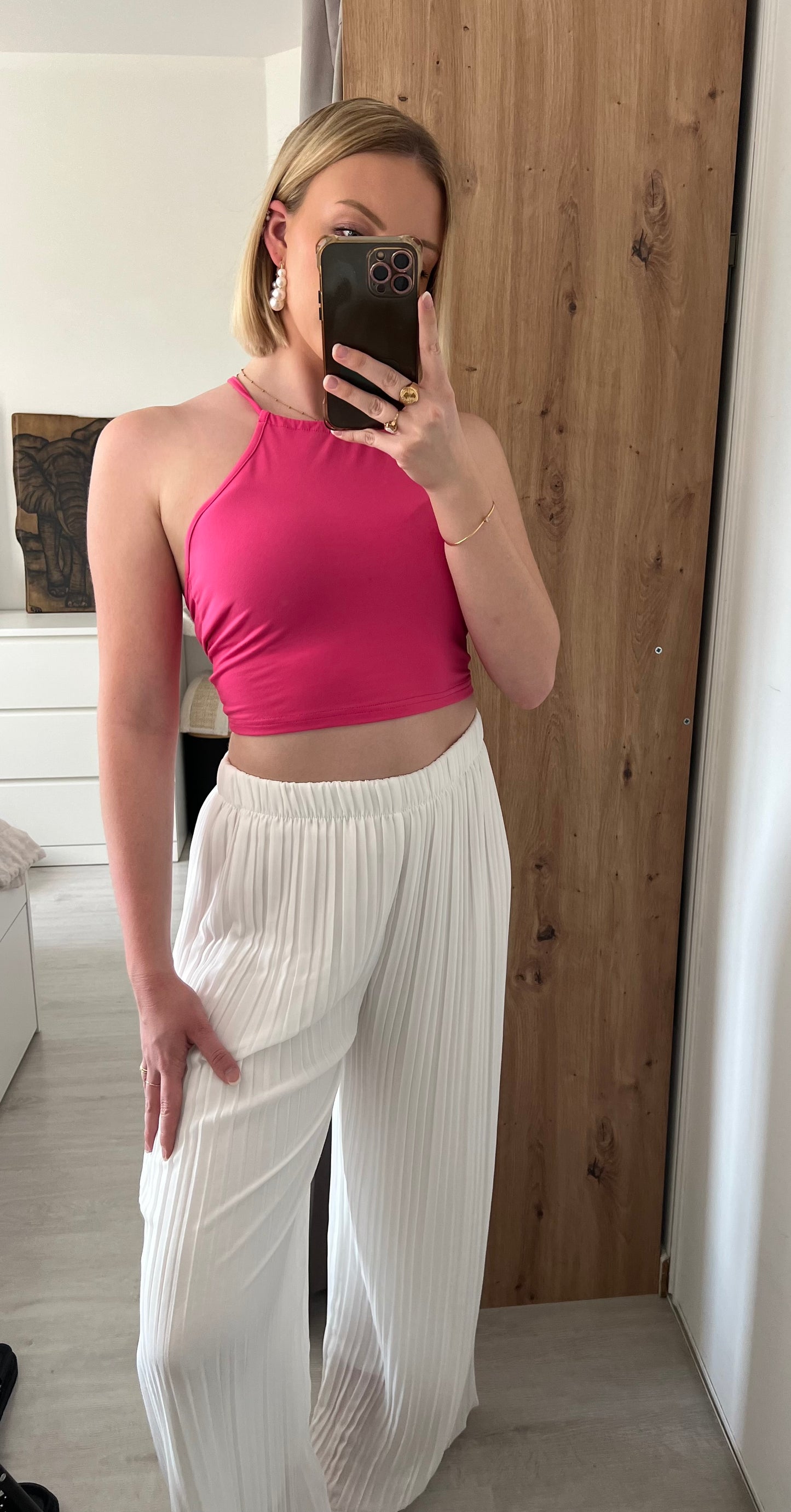 PANTALON CALLIE BLANC