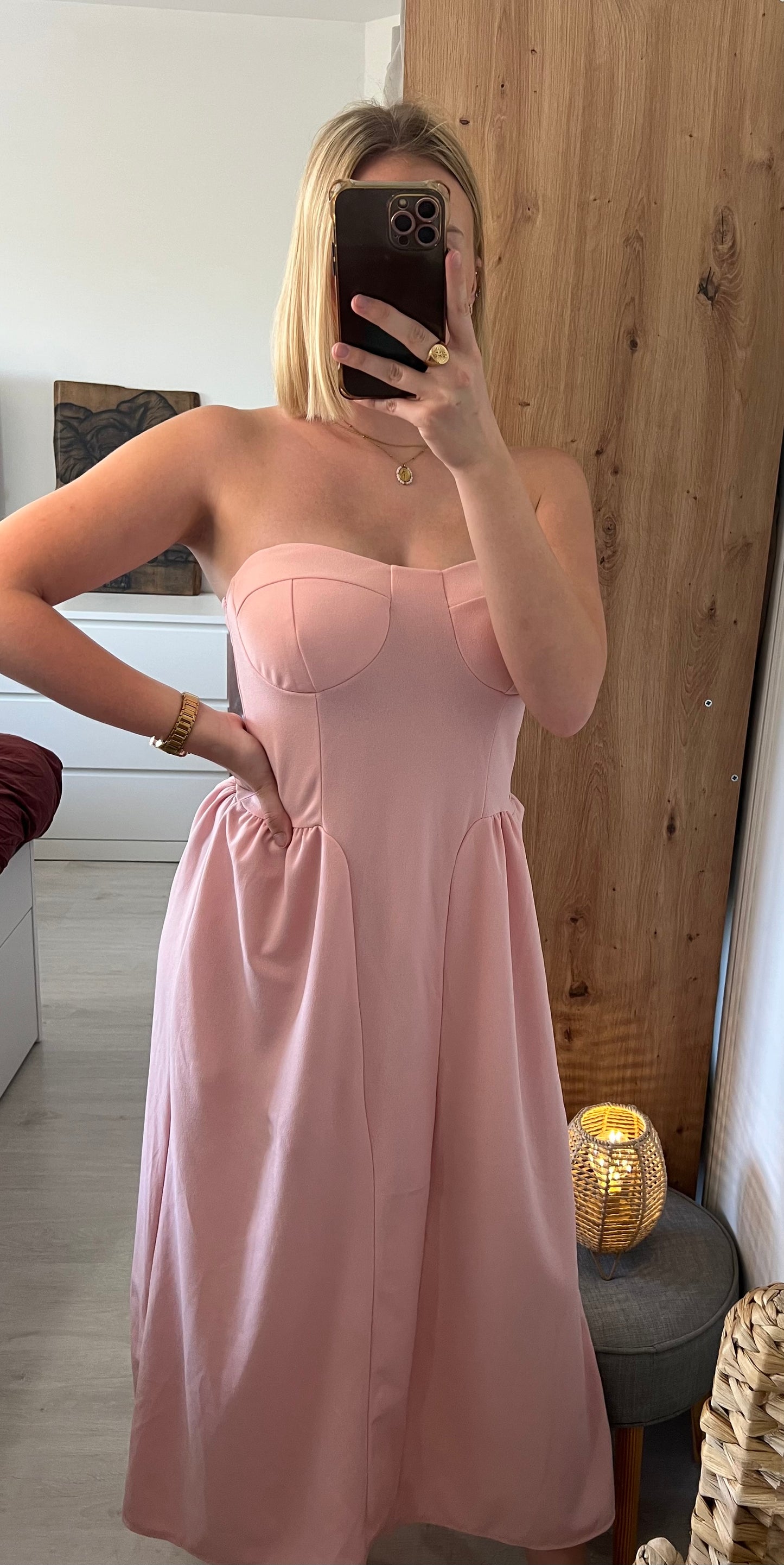 ROBE BABY PINK