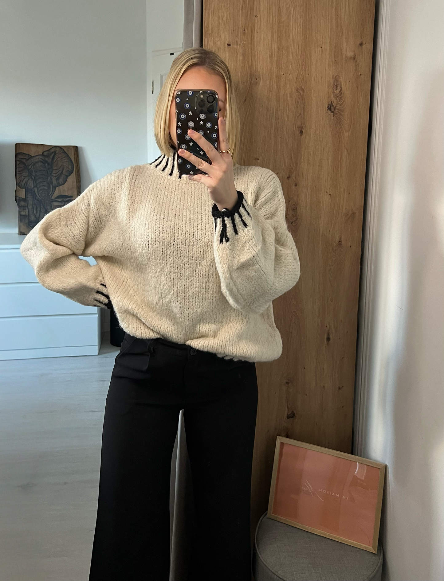 Cream Jade Sweater