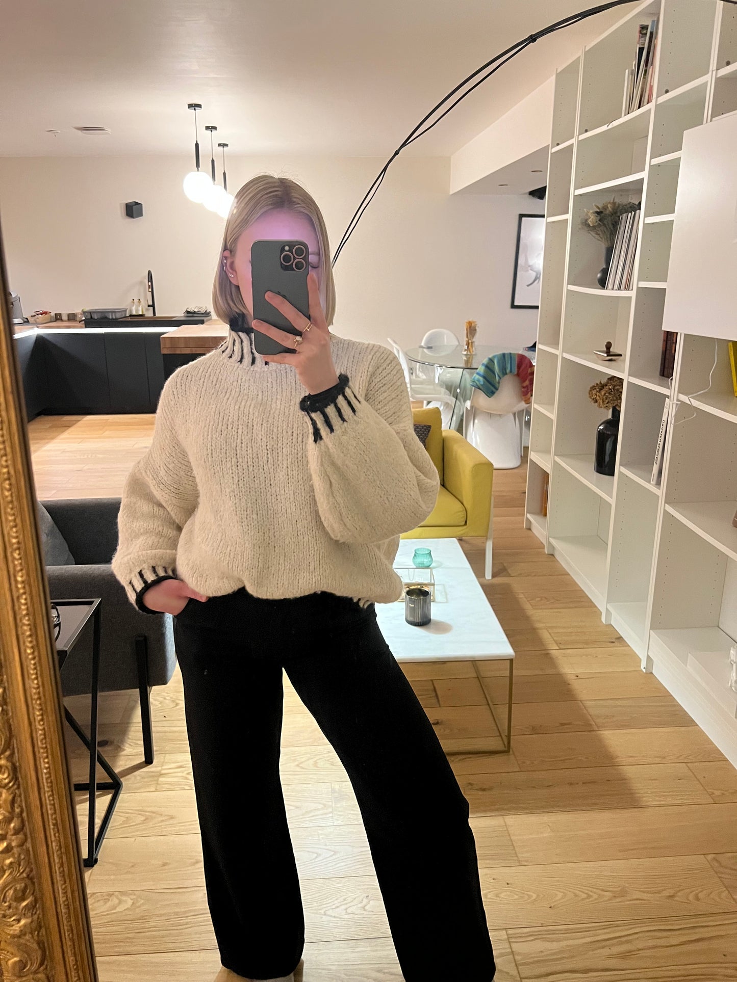 Cream Jade Sweater