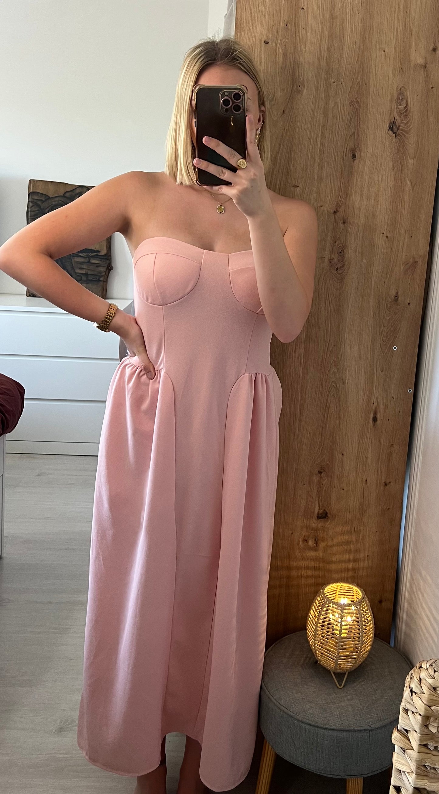 ROBE BABY PINK