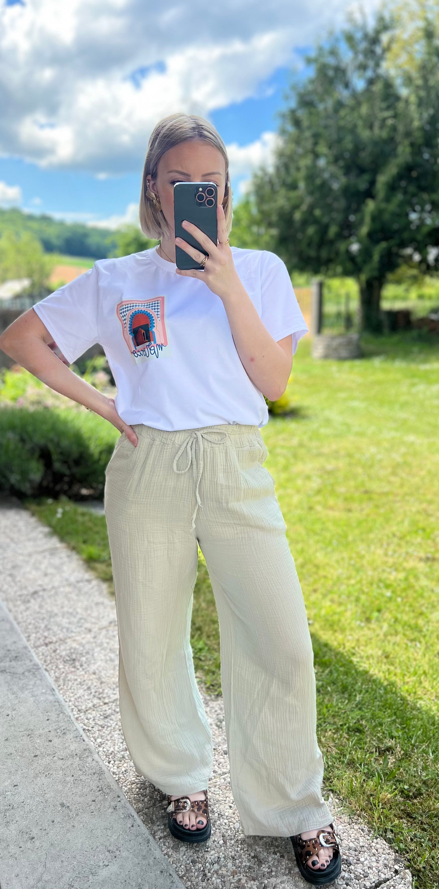 PANTALON GIULLIA BEIGE