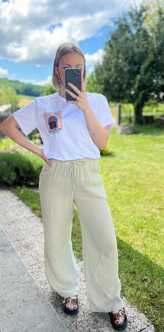 PANTALON GIULLIA BEIGE