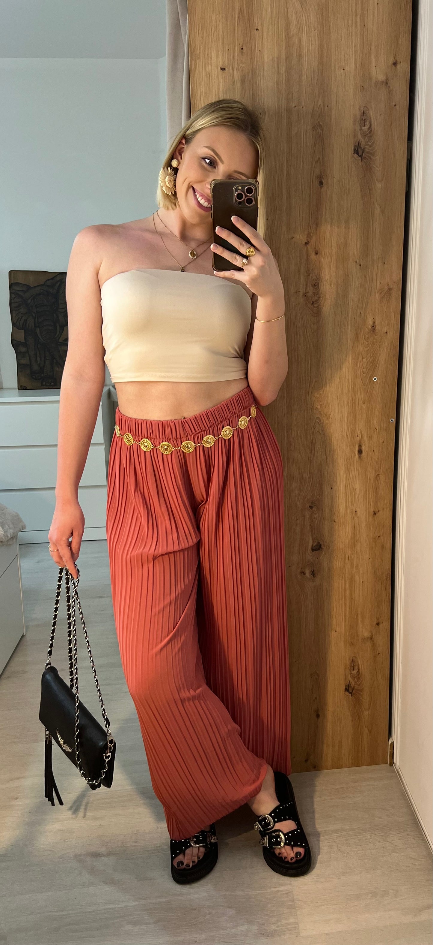 PANTALON CALLIE TERRACOTA
