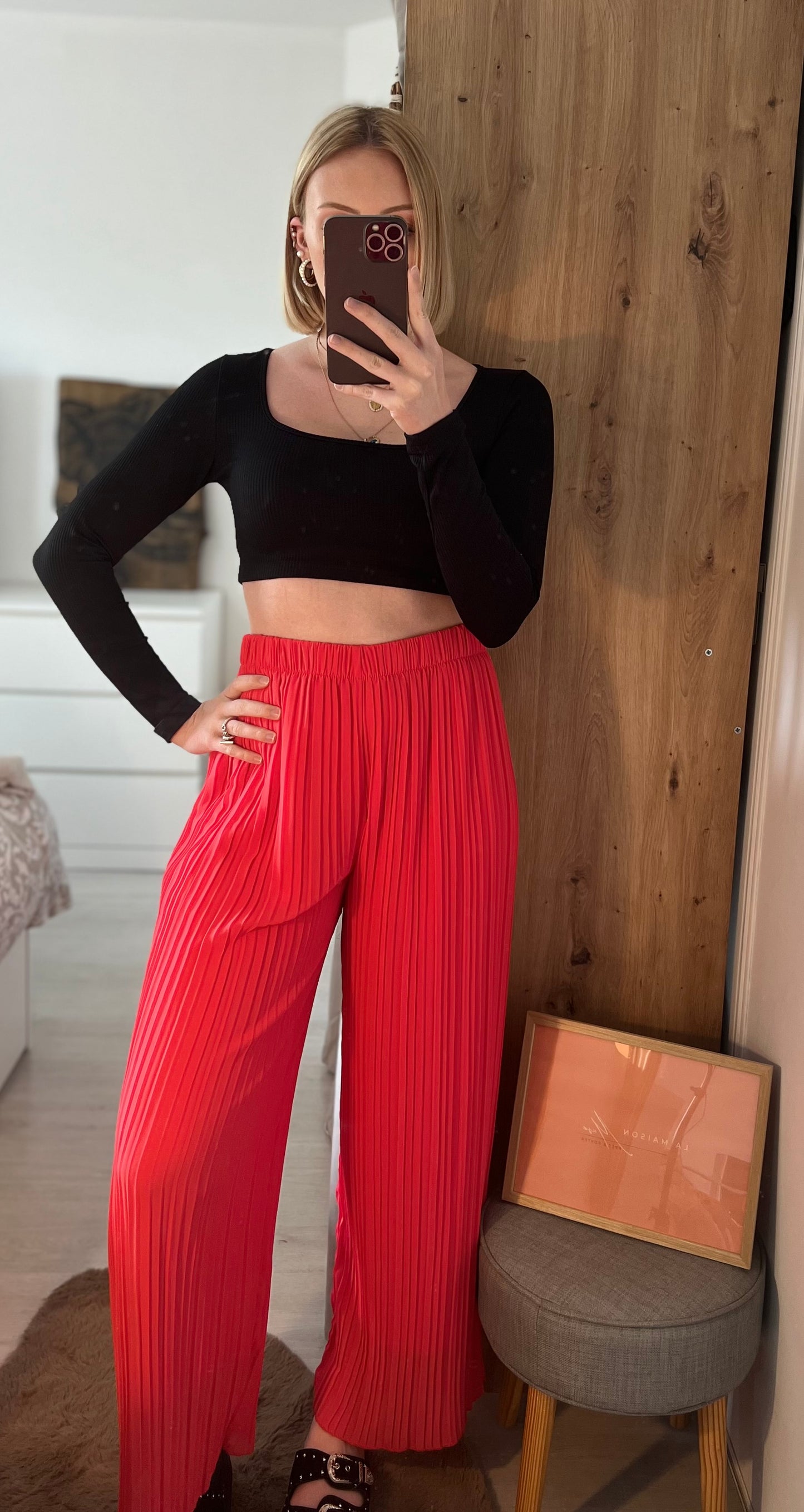 PANTALON CALLIE CERISE